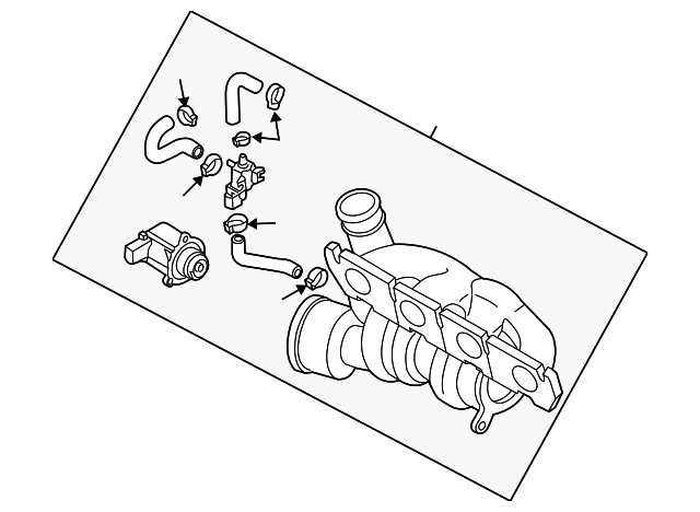 Exhaust Manifold 06J-145-713-F - View 8