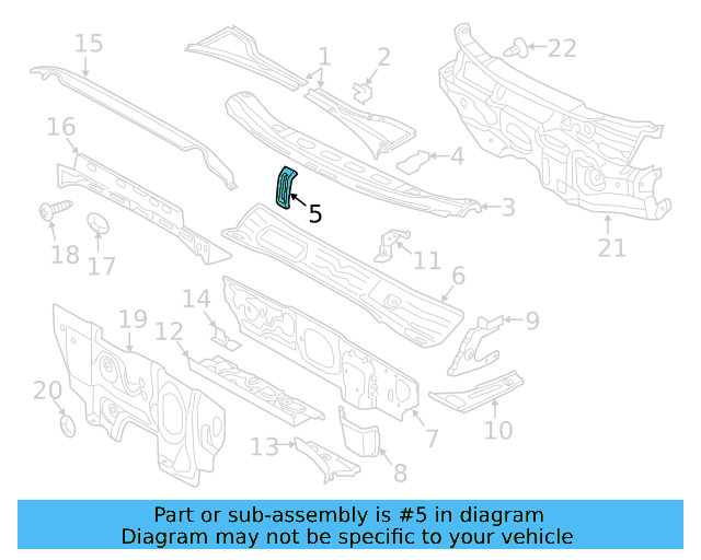 Support 5G1-805-495-A - View 5
