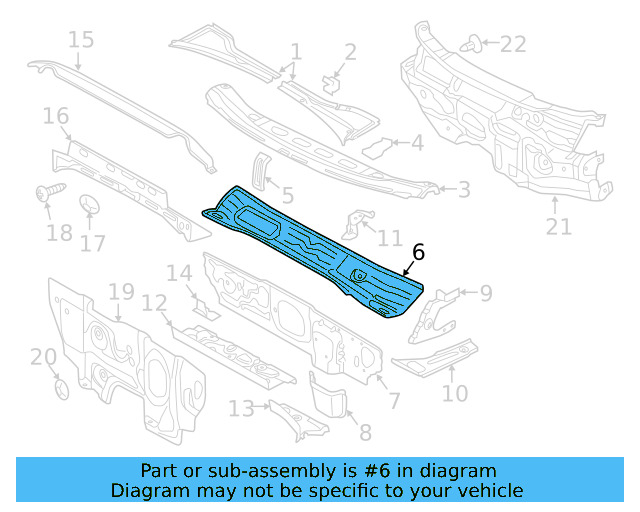 Cowl Panel 5Q1-805-265-B - View 19