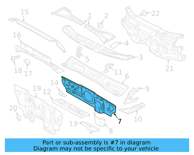 Dash Panel 5Q1-803-155-B - View 18