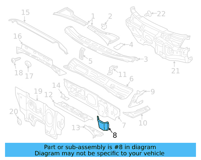 Bracket 1K0-805-517-B - View 31