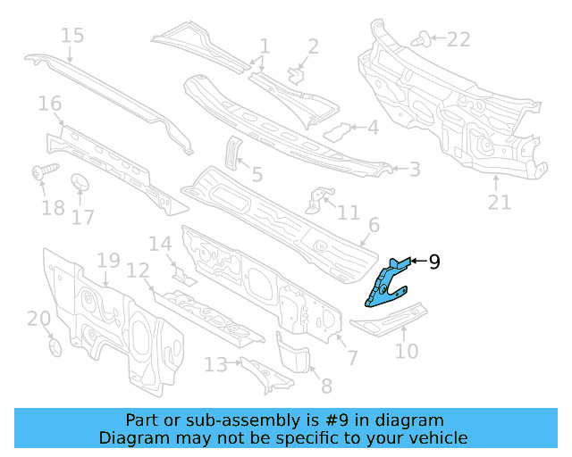 Corner Reinforced 5Q0-803-343 - View 11