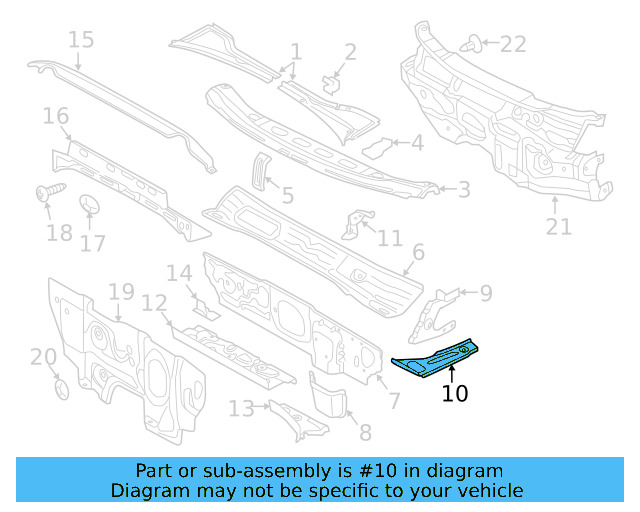 Filler Plate 5G0-804-326 - View 7