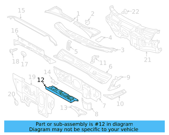 Center Plate 5WA-805-277 - View 5