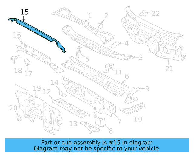 Cross Bar 5G0-806-239-C - View 6