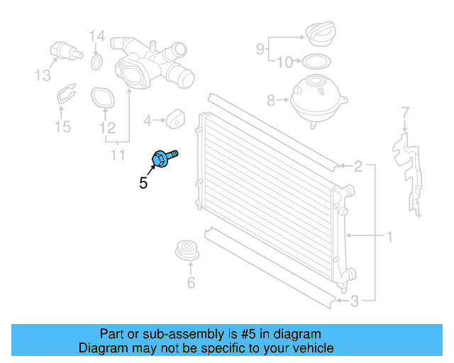Upper Mount Bolt N-908-082-01 - View 71