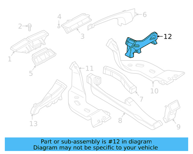 Lower Duct 5G1-819-152-A - View 12