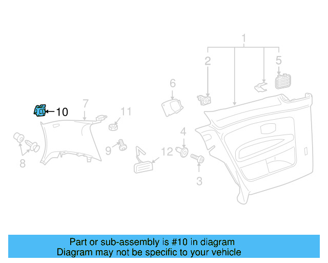 Mount Nut 171-201-969 - View 18