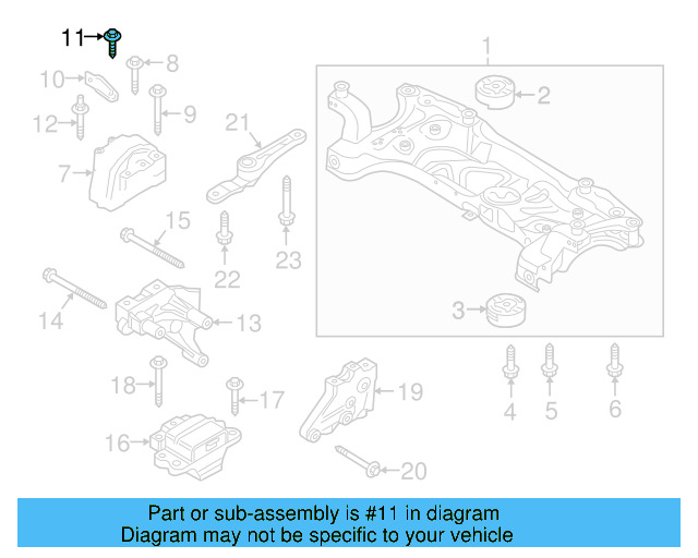 Support Bracket Bolt N-019-502-13 - View 4
