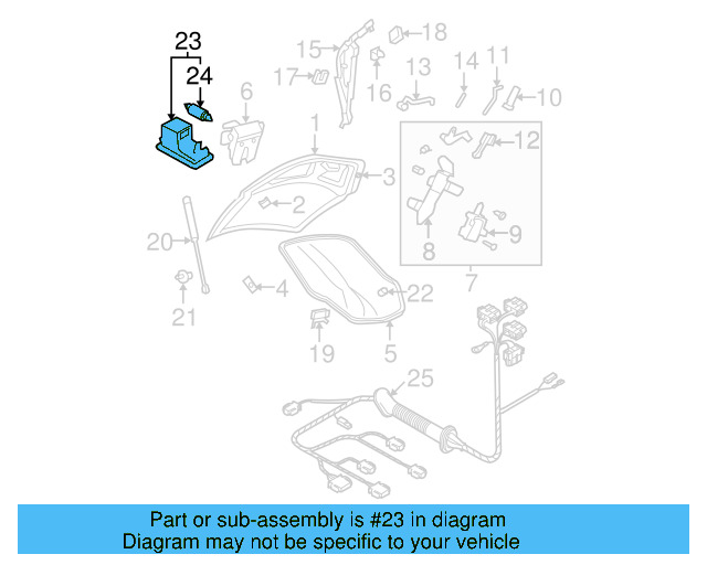 Glove Box Lamp 3B0-947-415-B - View 38