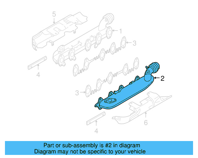 Exhaust Manifold 07Z-253-033-AA - View 7