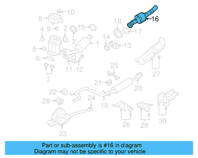 Muffler & Pipe Retainer Ring 1K0-253-147-C - View 8
