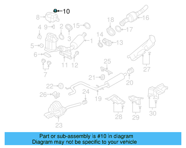 Shield Lock Nut N-023-002-15