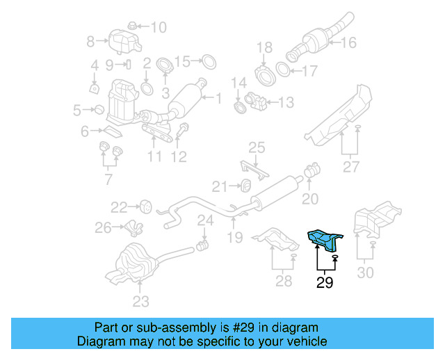 Heat Shield 1K5-825-721-C - View 15
