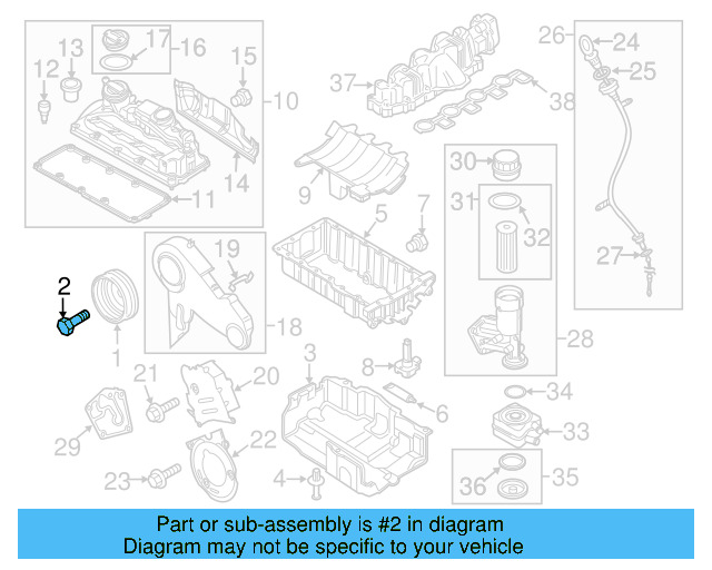 Vibration Damper Bolt WHT-004-573 - View 32
