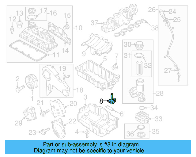 Level Sensor 1J0-907-660-F - View 36