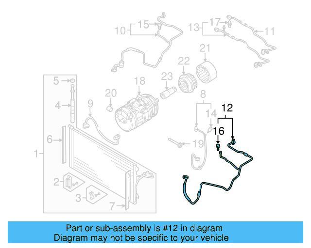 Discharge Hose 7L6-820-721-BB - View 4