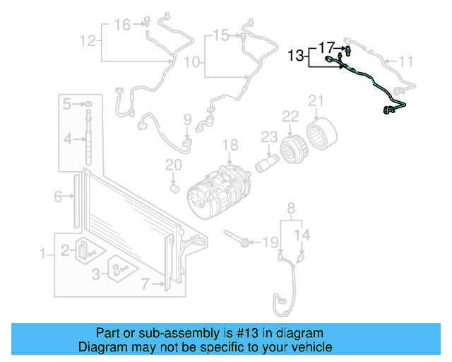 Suction Hose 7L6-820-744-BG - View 3