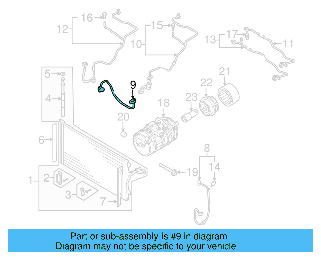 Suction Hose 7L6-820-744-BG - View 4