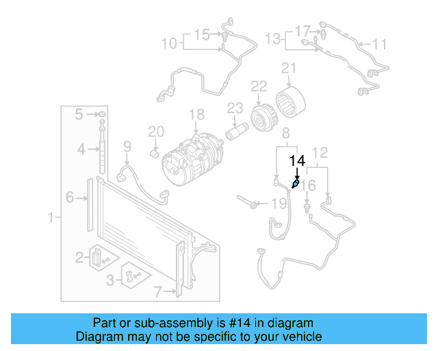 Temp Sensor 7L6-907-543-A - View 5