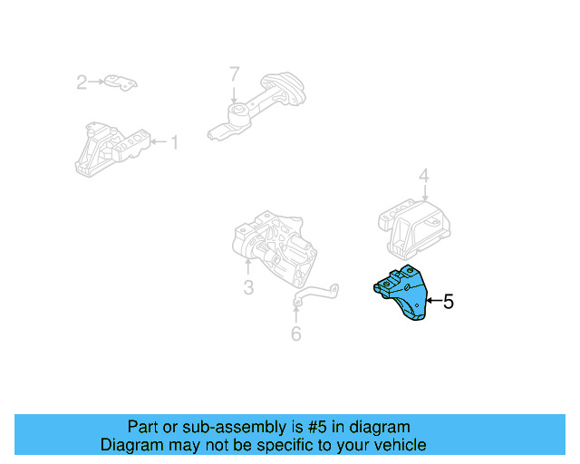 Bracket 1J0-199-117-N - View 29