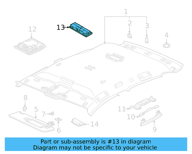 Reading Lmp Assembly 5H0-947-290-D-9B9