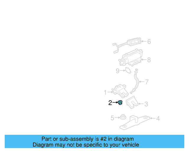 Window Regulator Nut N-106-092-01 - View 4