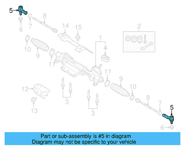 Outer Tie Rod 1K0-423-811-K - View 11