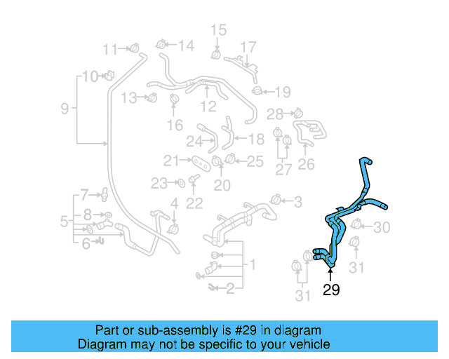 Hose & Tube Assembly 7L0-121-070-C - View 4