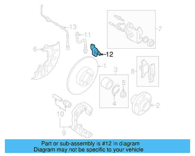 Speed Sensor 1J0-927-803 - View 18