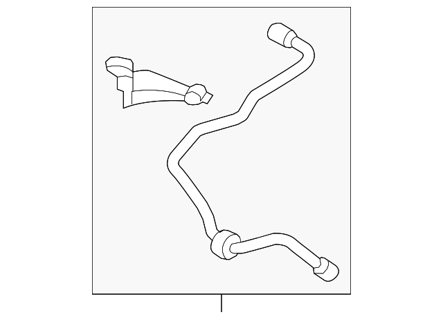 Engine Coolant Hose 1K0-121-058-BS - View 2