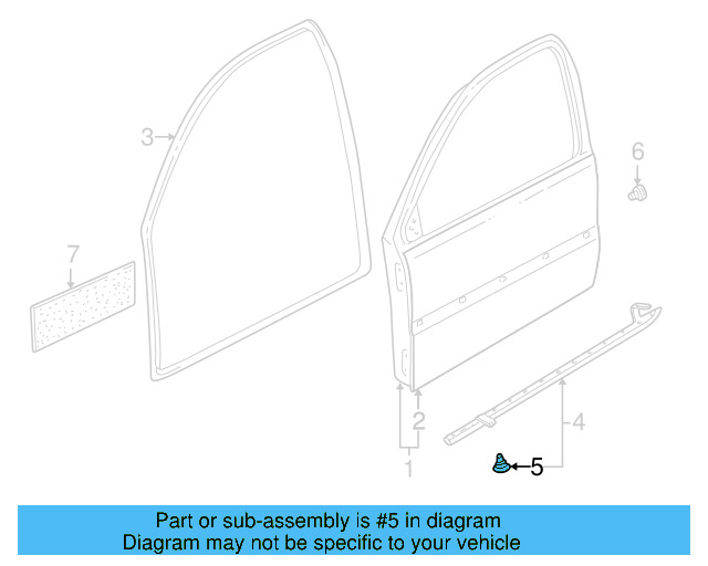 Lower Seal Clip 3B0-839-723 - View 30