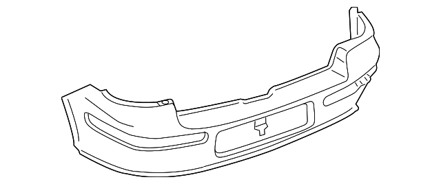 Bumper Cover (Unpainted) 1j5807417bgru - View 4