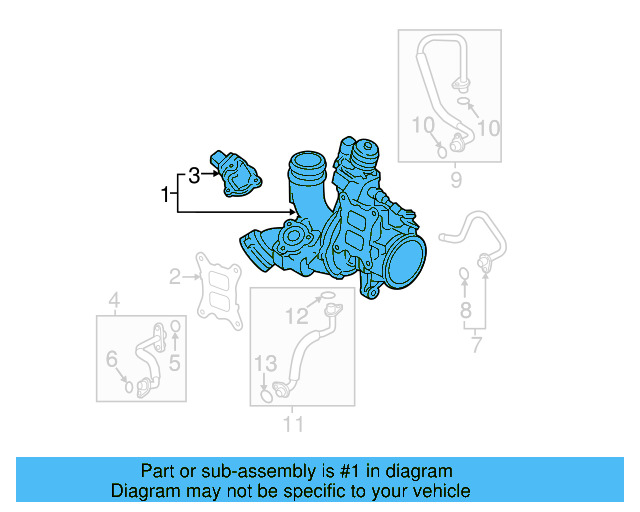 Exhaust Manifold 06K-145-721-P - View 12