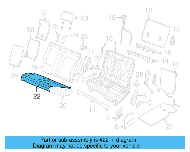 Cushion Cover 3CN-885-405-AK-VJV