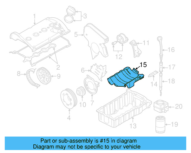 Baffle Plate 06B-103-623-P - View 40