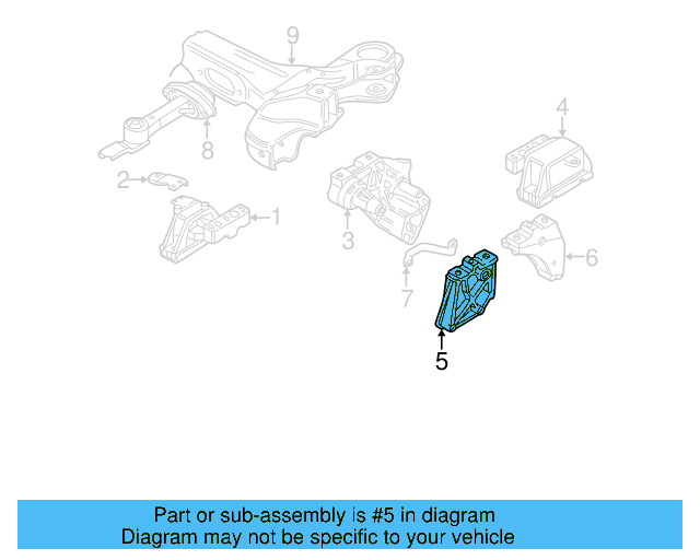 Bracket 1J0-199-117-AK - View 14
