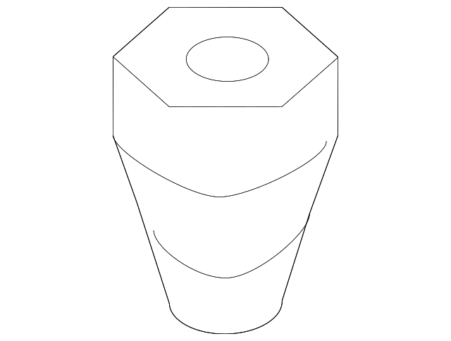 Roof Panel Nut WHT-003-869-A - View 5