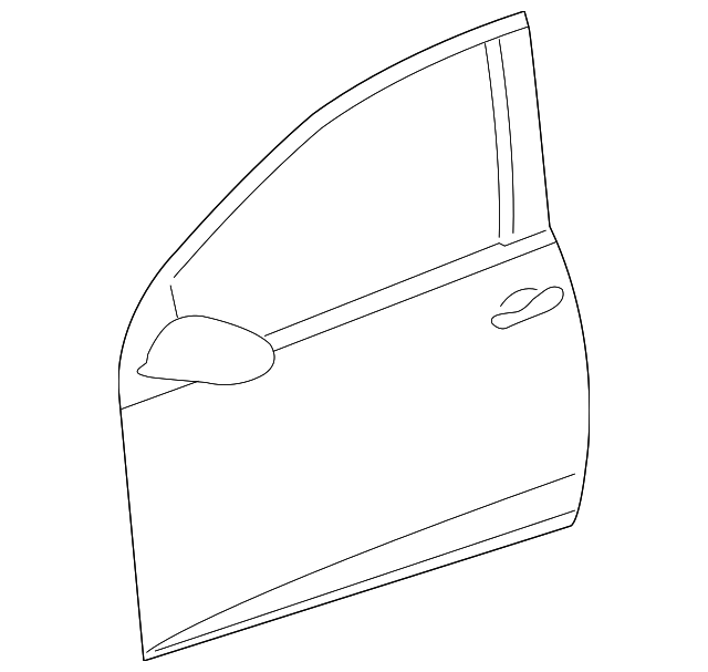 Door Shell 5K3-831-055-K - View 5