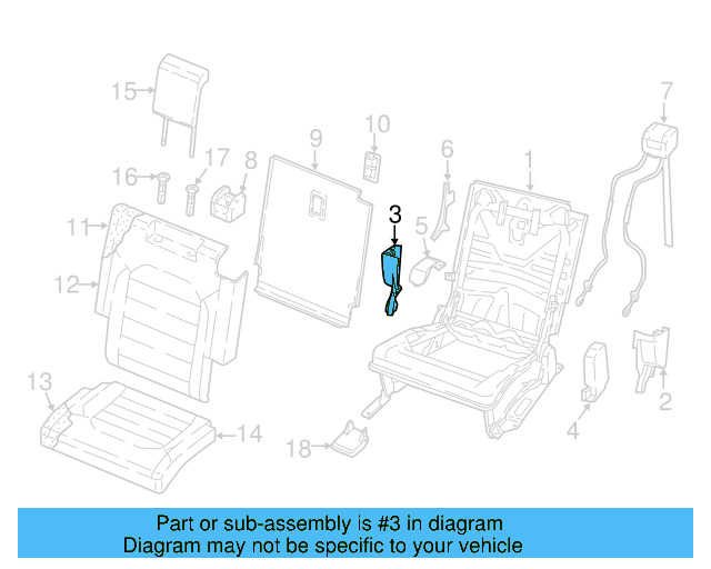 Hinge Cover 3CN-888-316-ZA2