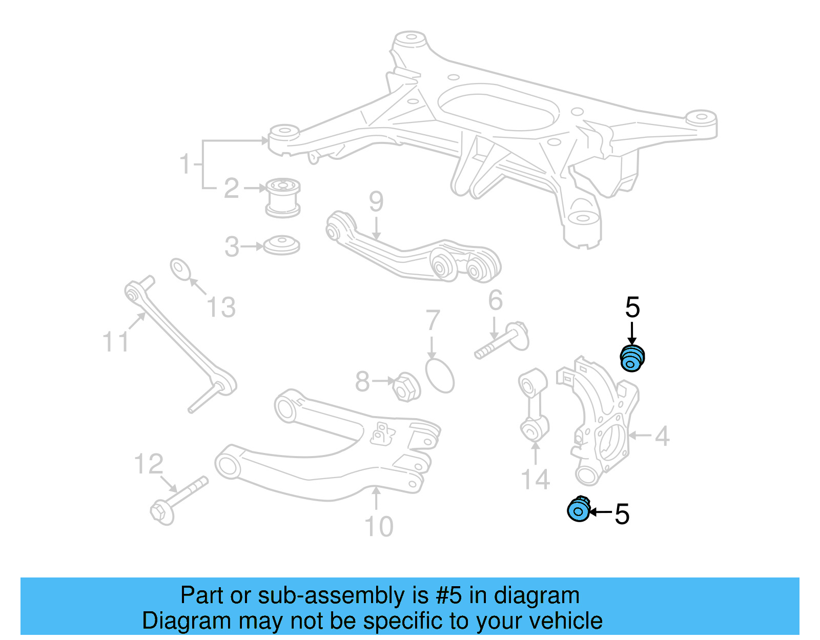 Knuckle Bushing 3D0-505-171 - View 4