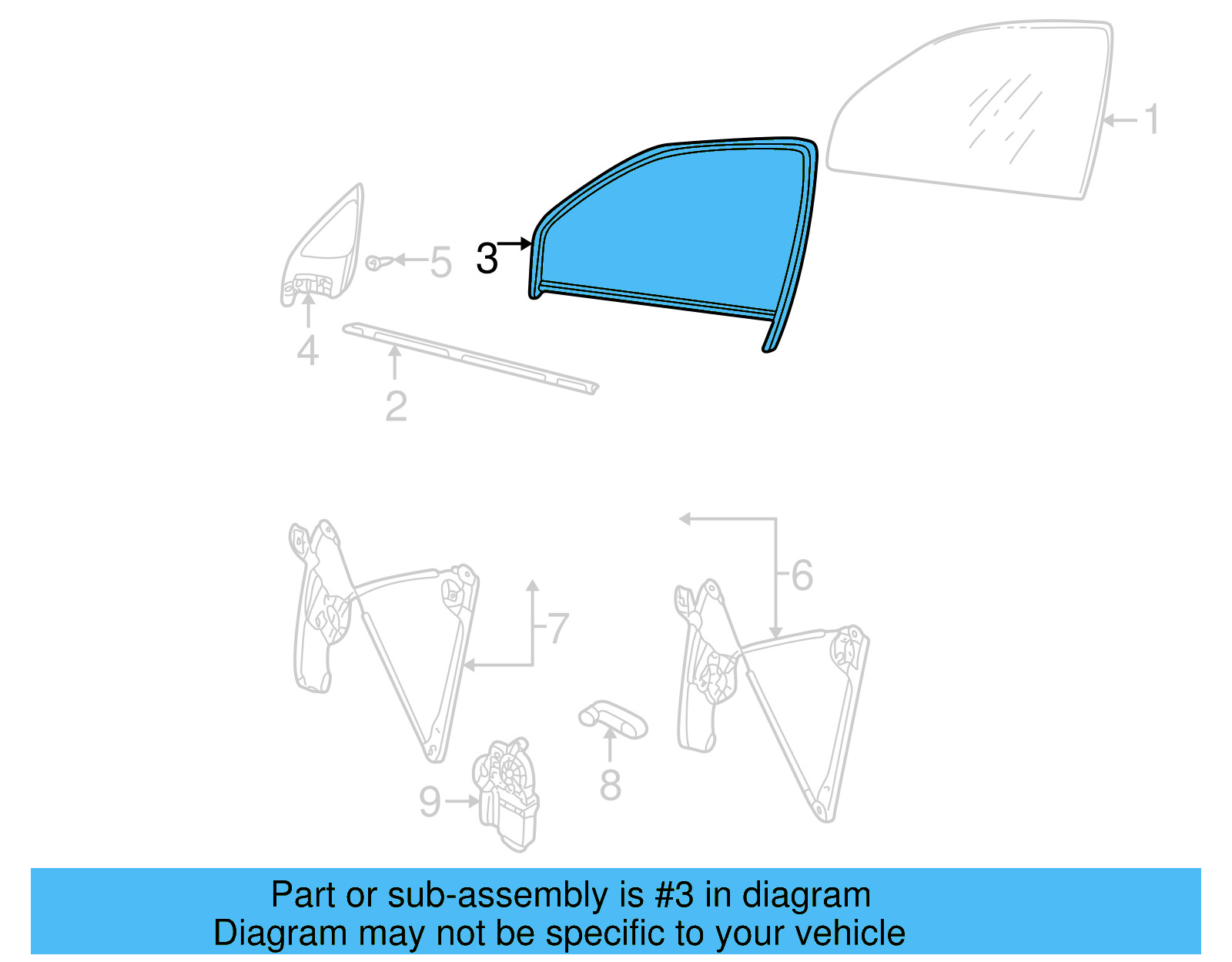 Window Guide 1J4-837-431-A-B41