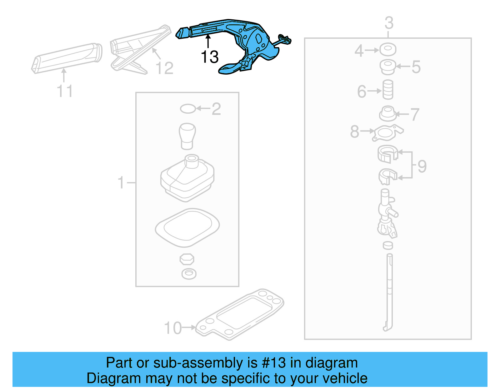 Parking Brake Control 5C0-711-303-BJ-YDM