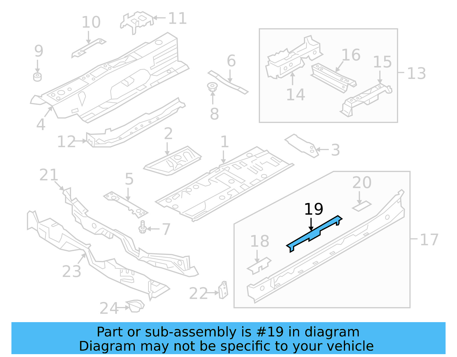 Sill Reinforced 5Q0-802-308-B - View 4