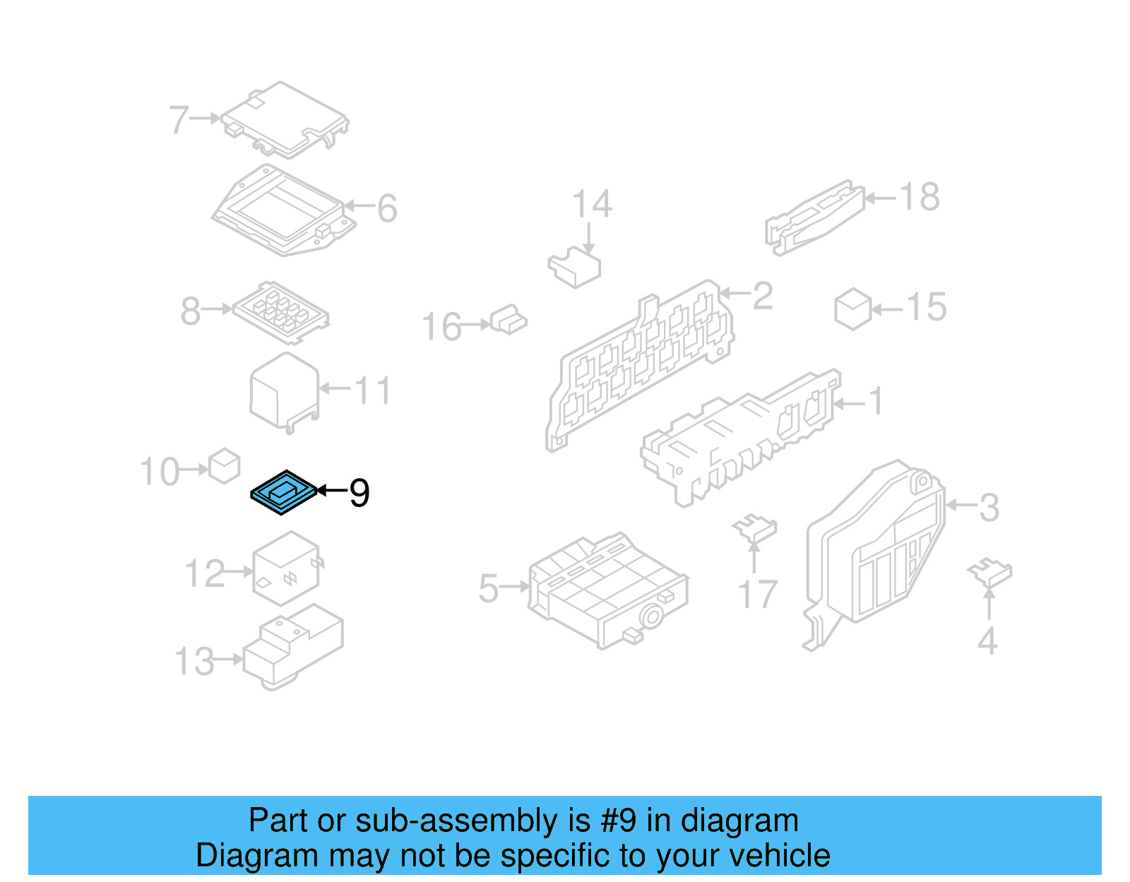 Relay Plate 1C0-941-391-A
