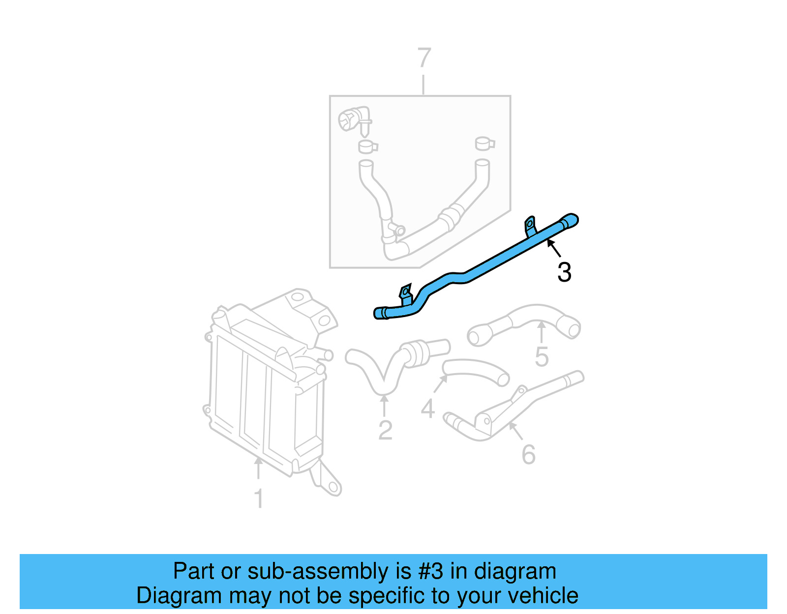 Inlet Pipe 1J0-121-070-AA - View 14