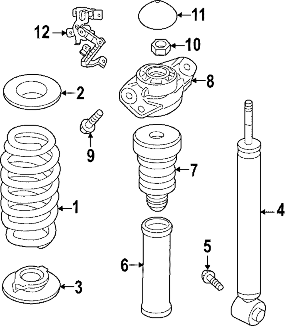 Coil Spring 3Q0-511-115-CE - View 2