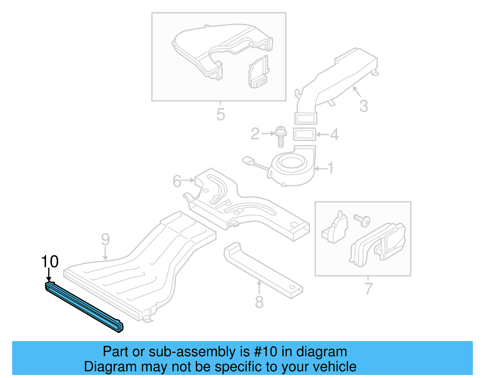 Trim 5C6-819-144-A - View 2