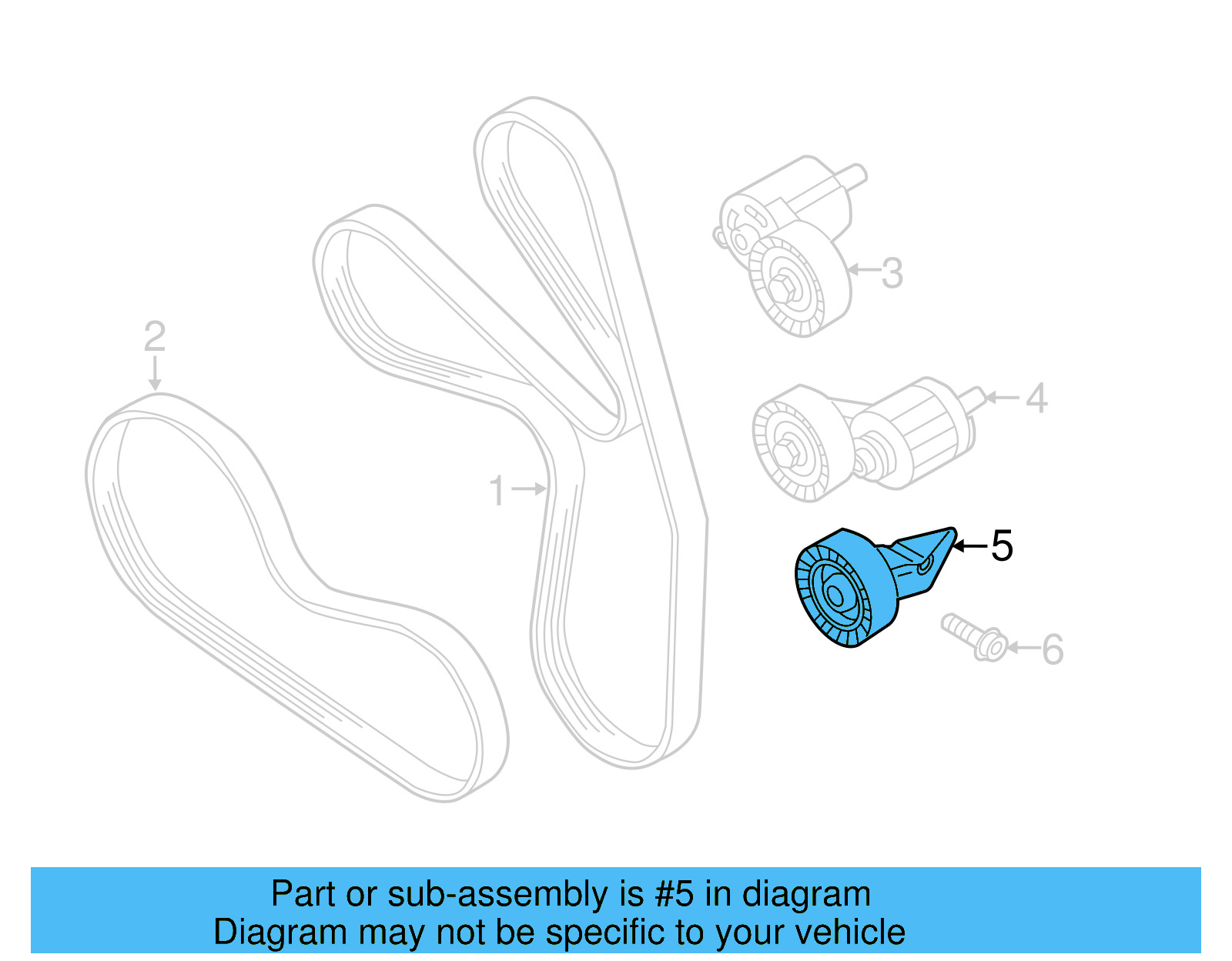 Idler Pulley 07K-145-172-C - View 19