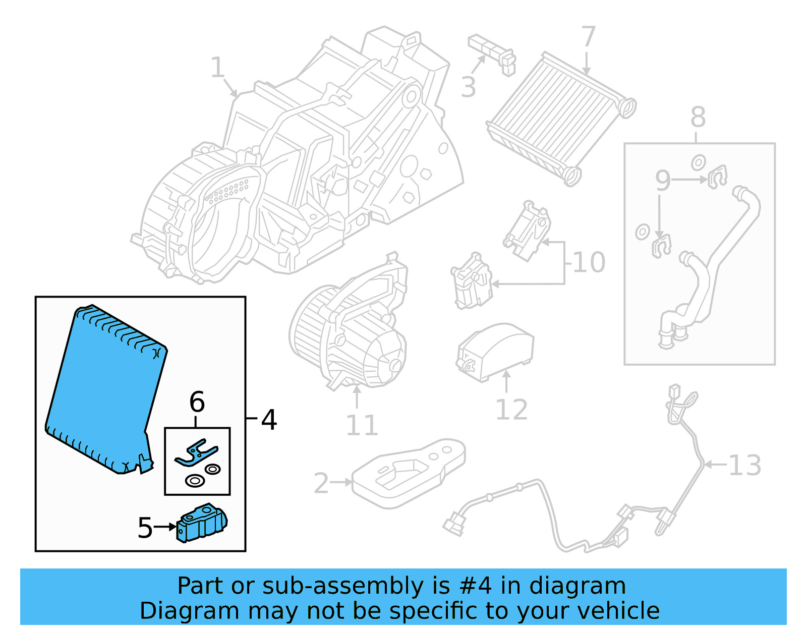 Evaporator Core 3QF-820-102 - View 5